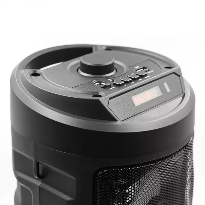 Przenośny głośnik stereo SQUEAK SQ1004 Harmony BT 5.0, 40W RMS, Bluetooth 5.0, FM, LED, bateria 8h, Czarny
