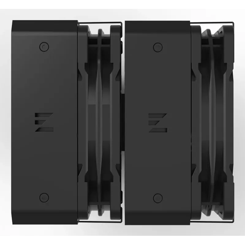 Chłodzenie CPU ZALMAN CNPS14X Duo Czarny, rozwiązanie chłodzące z podwójnym wentylatorem 120 mm