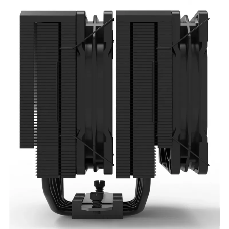 Chłodzenie CPU ZALMAN CNPS14X Duo Czarny, rozwiązanie chłodzące z podwójnym wentylatorem 120 mm