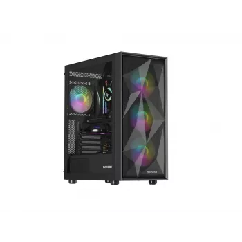 GENESIS Diaxid 605 ARGB Midi Tower Czarny