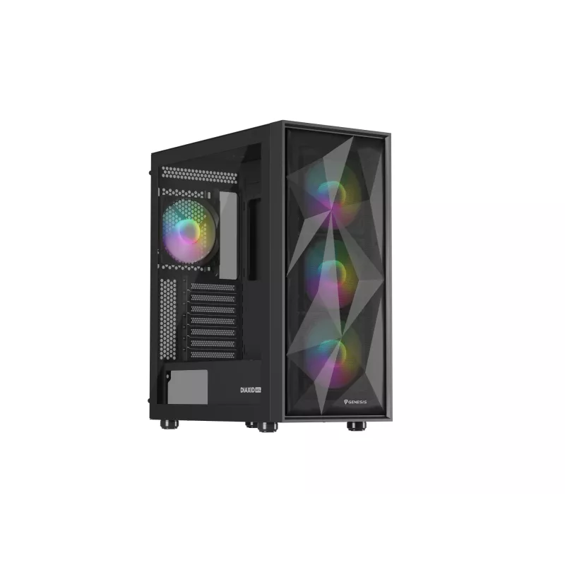 GENESIS Diaxid 605 ARGB Midi Tower Czarny