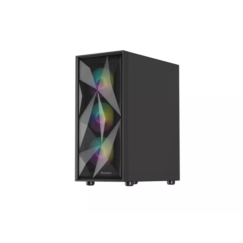 GENESIS Diaxid 605 ARGB Midi Tower Czarny