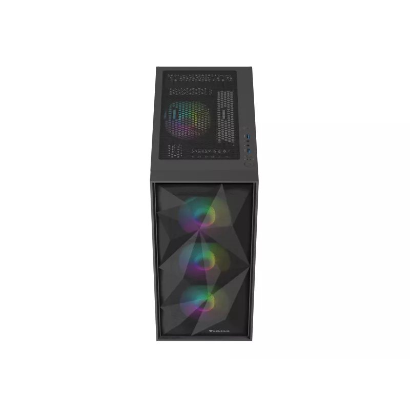 GENESIS Diaxid 605 ARGB Midi Tower Czarny