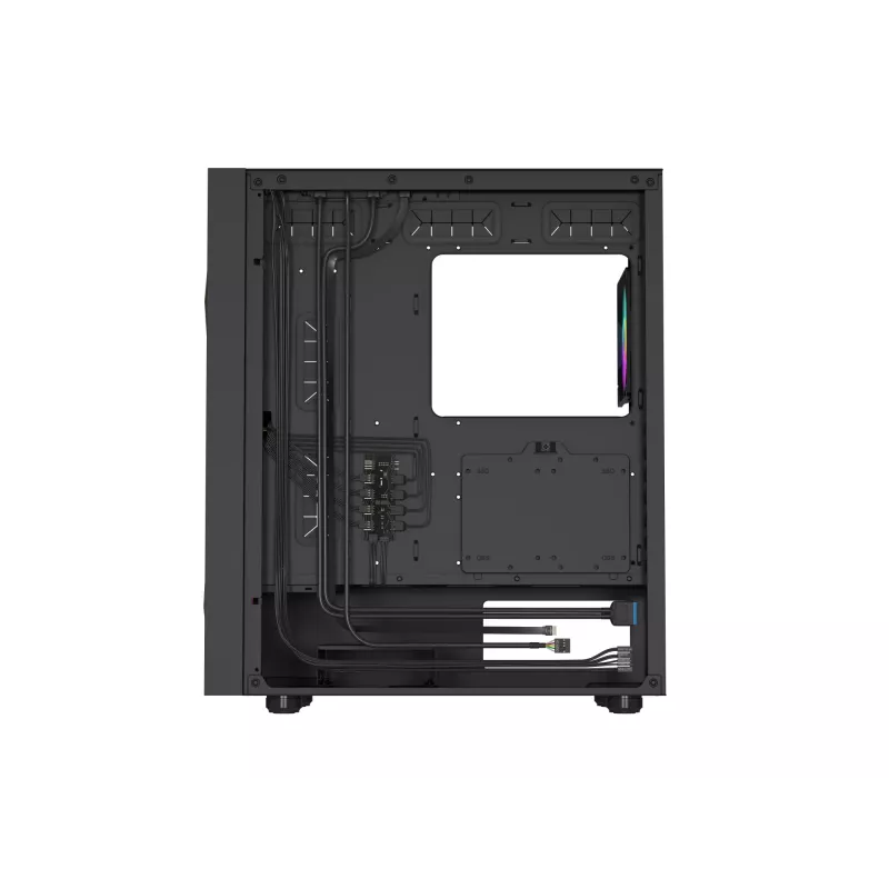GENESIS Diaxid 605 ARGB Midi Tower Czarny