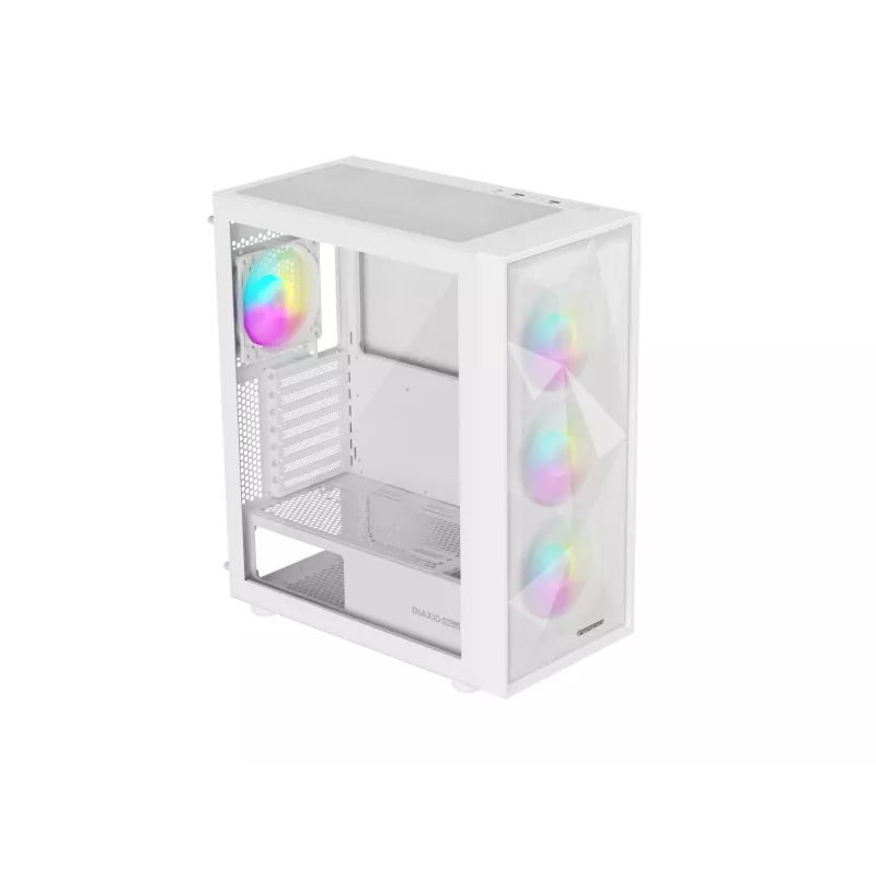 GENESIS Diaxid 605 ARGB Midi Tower biały