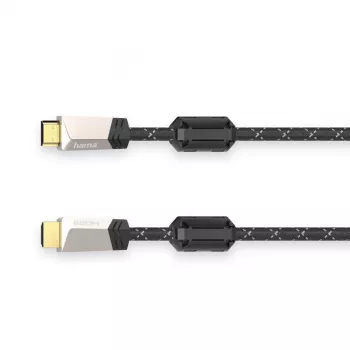 Hama 00205026 kabel HDMI 3 m HDMI Typ A (Standard) Czarny, Różowy
