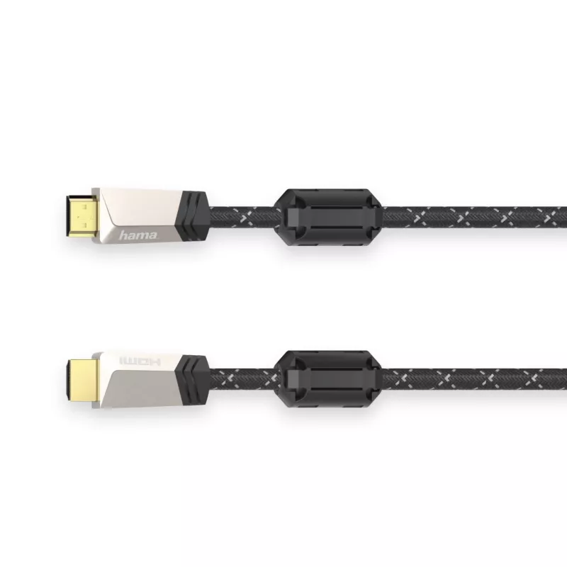 Hama 00205026 kabel HDMI 3 m HDMI Typ A (Standard) Czarny, Różowy