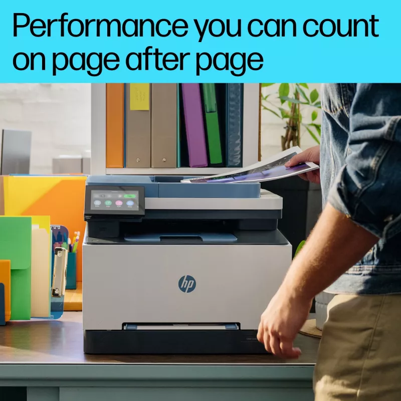 HP Color LaserJet Pro MFP 3302fdn, Laser, Druk kolorowy, 600 x 600 DPI, A4, Druk bezpośredni, Niebieski