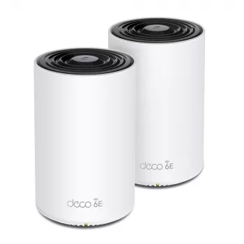 TP-Link AXE5400 Whole Home Mesh Wi-Fi 6E System(Tri-Band), biały DECO XE75 PRO(2-PACK)