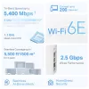 TP-Link AXE5400 Whole Home Mesh Wi-Fi 6E System(Tri-Band), biały DECO XE75 PRO(2-PACK)