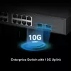 TP-Link Omada 16-portowy 2.5G i 2-portowy 10GE SFP+ przełącznik zarządzalny L2+ z 8 portami PoE+