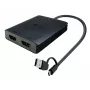 i-tec USB-A/USB-C Dual 4K/60 Hz HDMI Video Adapter, 0,27 m, USB Type-A/USB Type-C, 2 x HDMI, Męski, Żeński, 3840 x 2160 pikseli