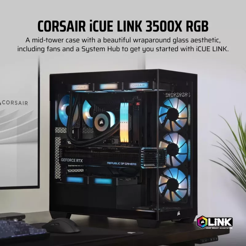 Obudowa PC CORSAIR - iCUE LINK 3500X RGB Mid-Tower