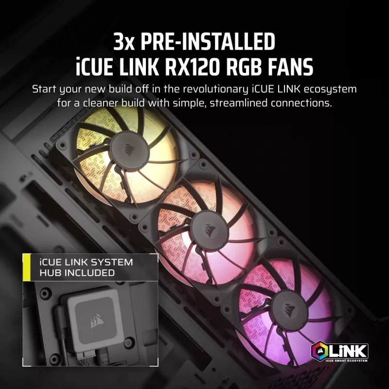 Obudowa PC CORSAIR - iCUE LINK 3500X RGB Mid-Tower