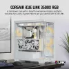 Obudowa PC CORSAIR - Icue Link 3500x RGB Mid-tower - biała