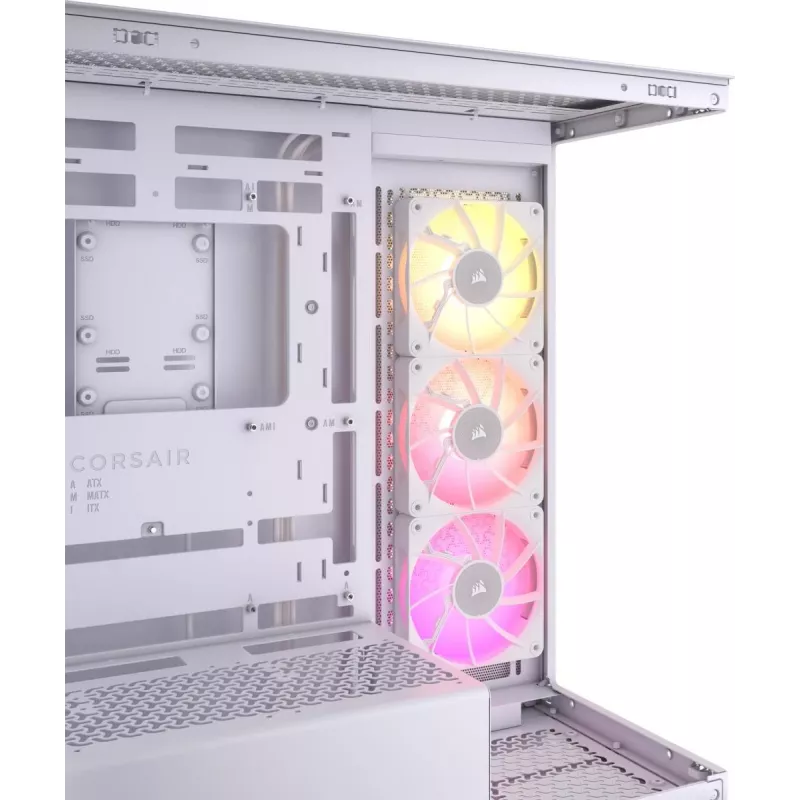 Obudowa PC CORSAIR - Icue Link 3500x RGB Mid-tower - biała