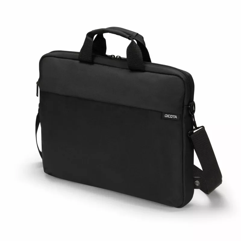 DICOTA cienki Case One - etui na notebooka 10-12,5 cala - czarne / poliester z recyklingu PET 300D
