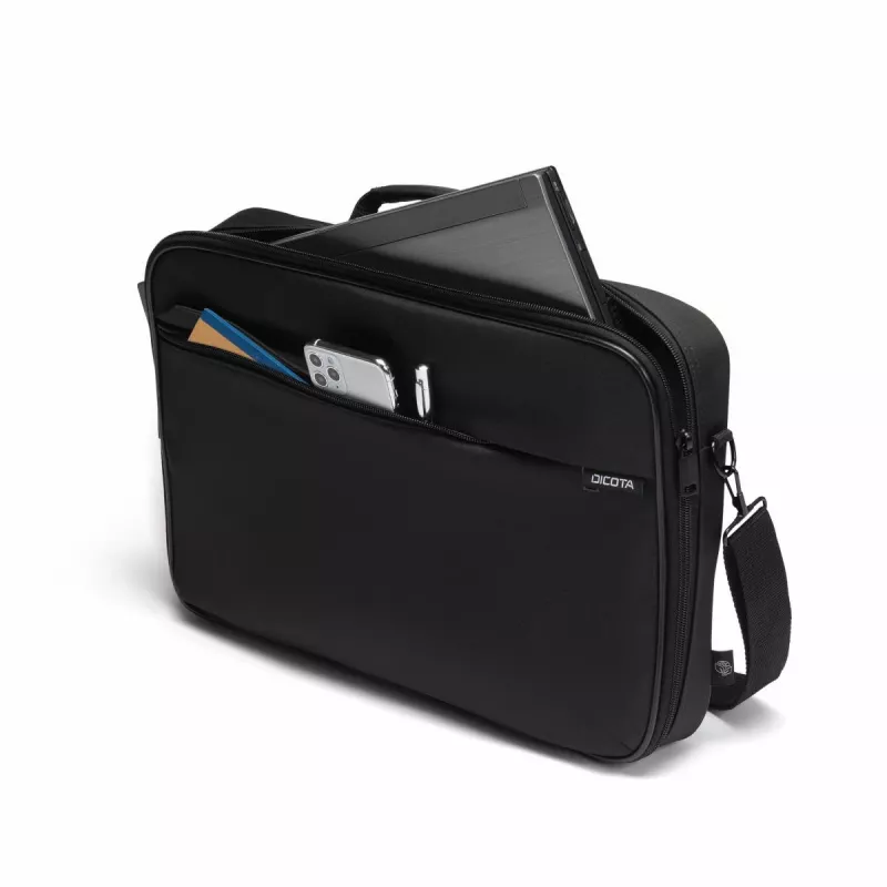 DICOTA Multi One - etui na notebooka 15-17,3 cala - czarne / 300d poliester z recyklingu PET