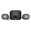 Mini system audio domowego NATEC NGL-2111 — 3 W RMS, 2 głośniki, wejście 3,5 mm, woofer 7,62 cm, czarny