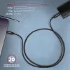 Axagon BUCM32-CM15AB SPEED+ USB-C <> USB 20Gbps/100W kabel 1,5 m