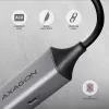 Axagon ADE-TXPD USB-C Gigabit Ethernet Adapter z PD 100W