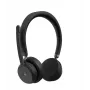 Lenovo Wireless VoIP Headset nagłowny biurowy/centrum obsługi połączeń Bluetooth czarny