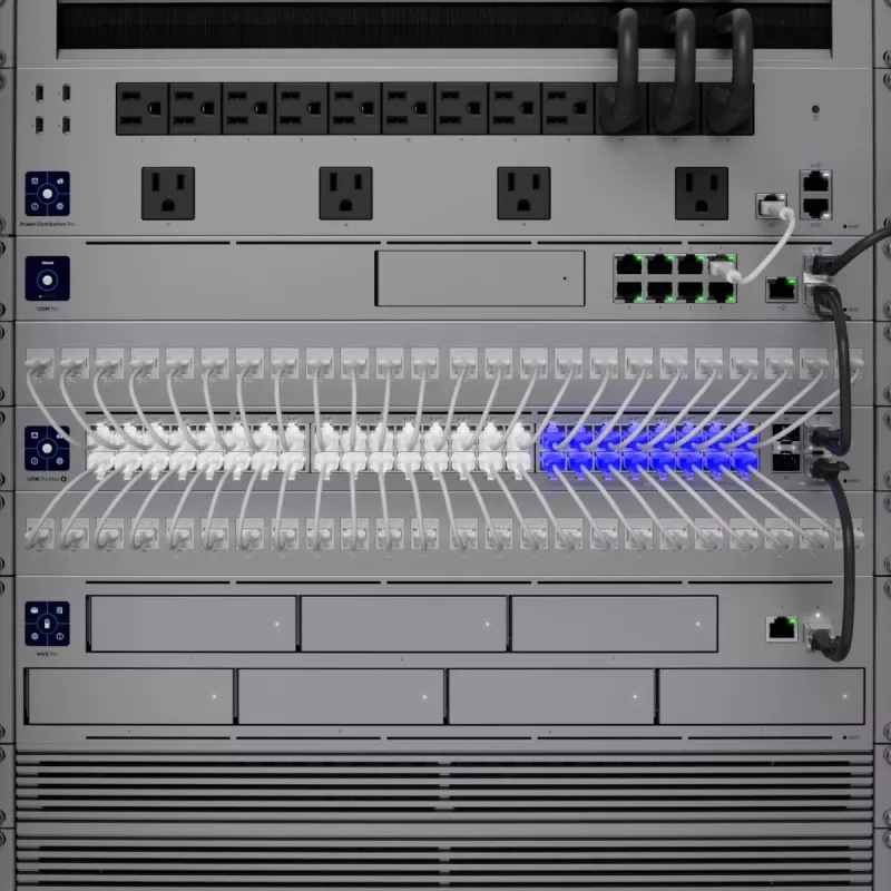 Przełącznik sieciowy Ubiquiti USW-PRO-MAX-48-POE 24 porty 2.5G Ethernet