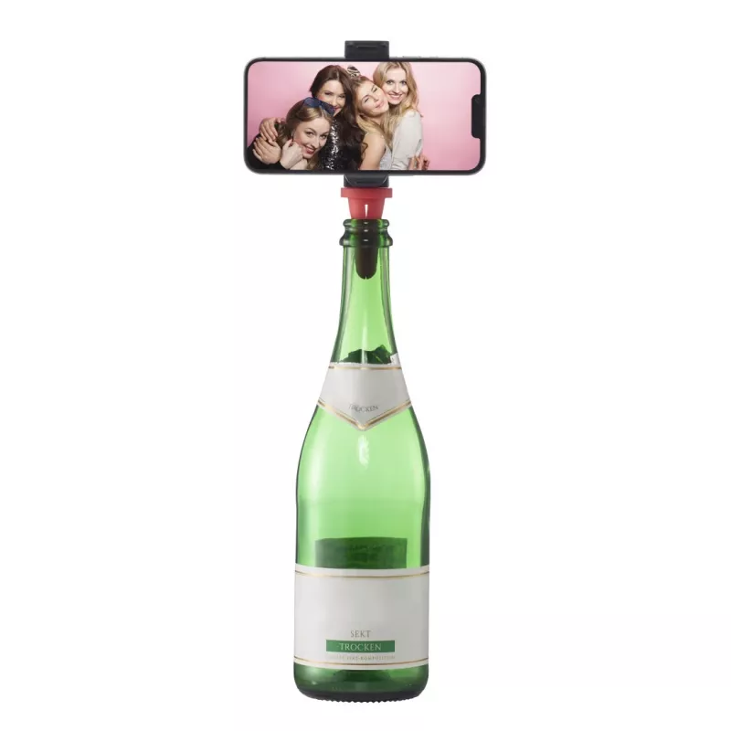 Hama Bottle Pod Fun Uchwyt pasywny Telefon komórkowy/Smartfon Czarny, Czerwony