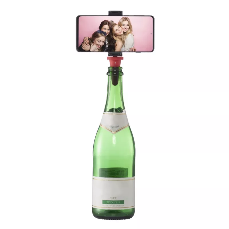 Hama Bottle Pod Fun Uchwyt pasywny Telefon komórkowy/Smartfon Czarny, Czerwony