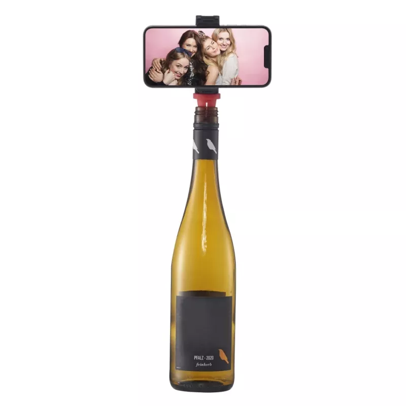 Hama Bottle Pod Fun Uchwyt pasywny Telefon komórkowy/Smartfon Czarny, Czerwony