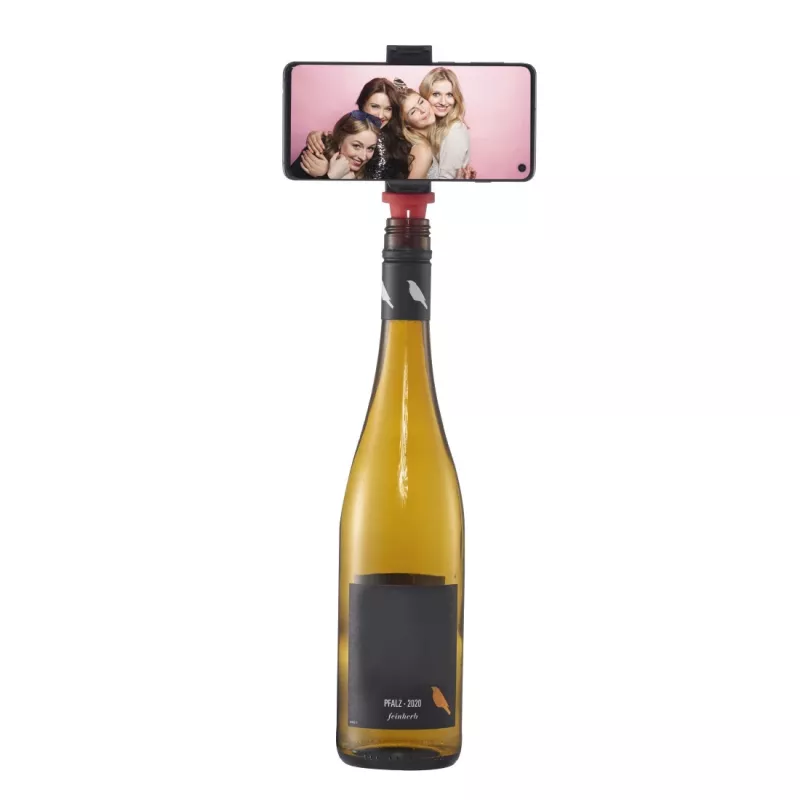Hama Bottle Pod Fun Uchwyt pasywny Telefon komórkowy/Smartfon Czarny, Czerwony