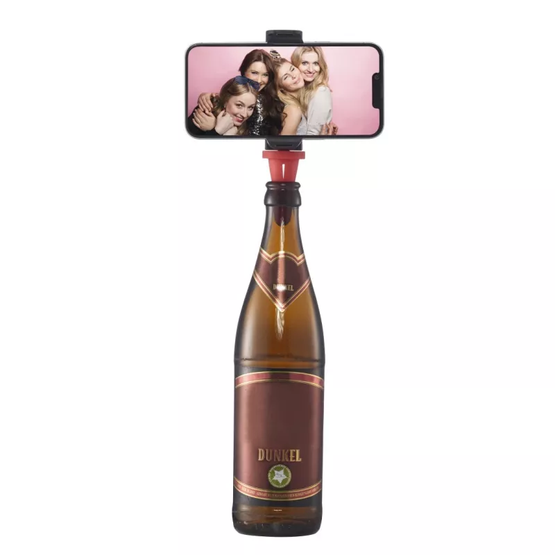 Hama Bottle Pod Fun Uchwyt pasywny Telefon komórkowy/Smartfon Czarny, Czerwony