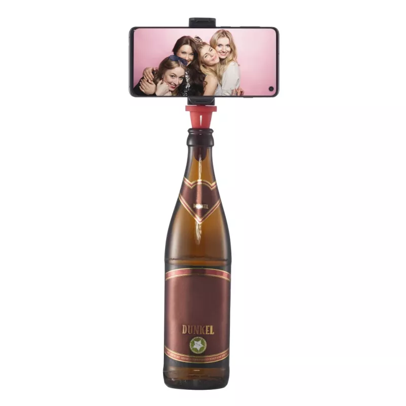 Hama Bottle Pod Fun Uchwyt pasywny Telefon komórkowy/Smartfon Czarny, Czerwony