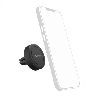 Hama Uchwyt pasywny magnetyczny Telefon komórkowy Smartfon Czarny 00201517