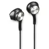 Hama Ocean II Zestaw słuchawkowy przewodowy Douszne Rozmowy / muzyka USB Type-C czarny, srebrny