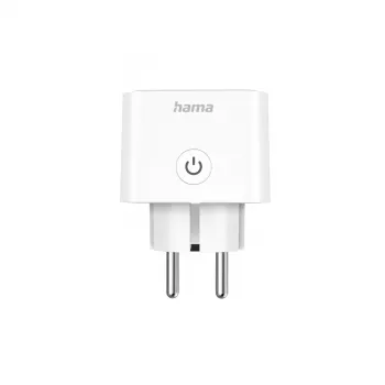 Hama 00176638 gniazdo wtyczkowe CEE 7/7 Biały