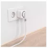 Hama 00176638 gniazdo wtyczkowe CEE 7/7 Biały