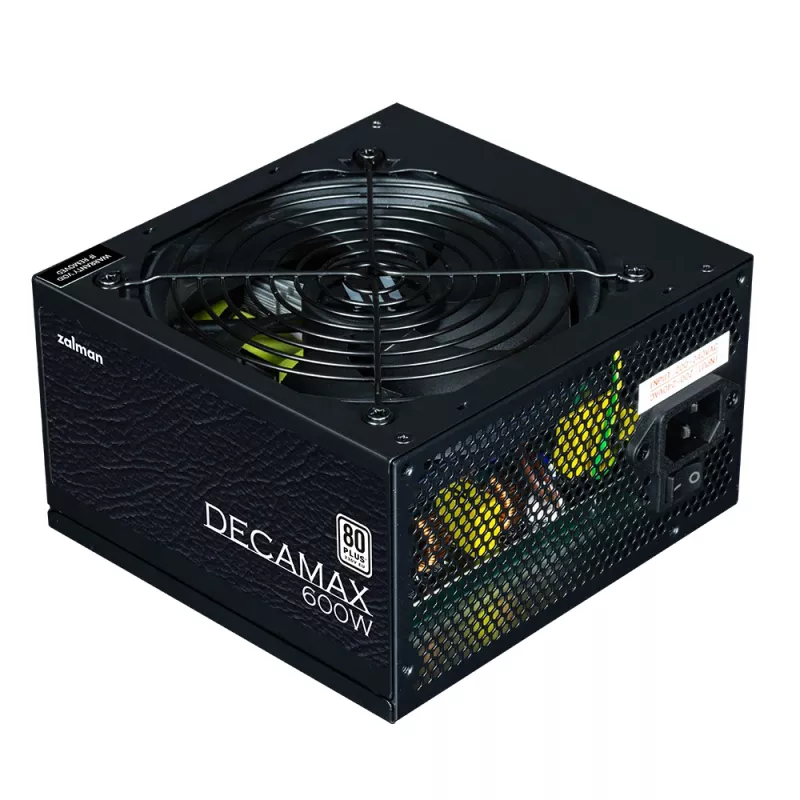 Zalman Decamax zasilacz 600 W ATX czarny