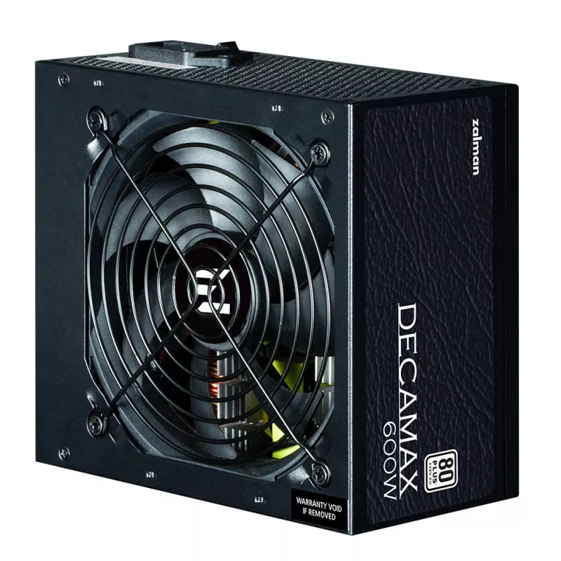 Zalman Decamax zasilacz 600 W ATX czarny