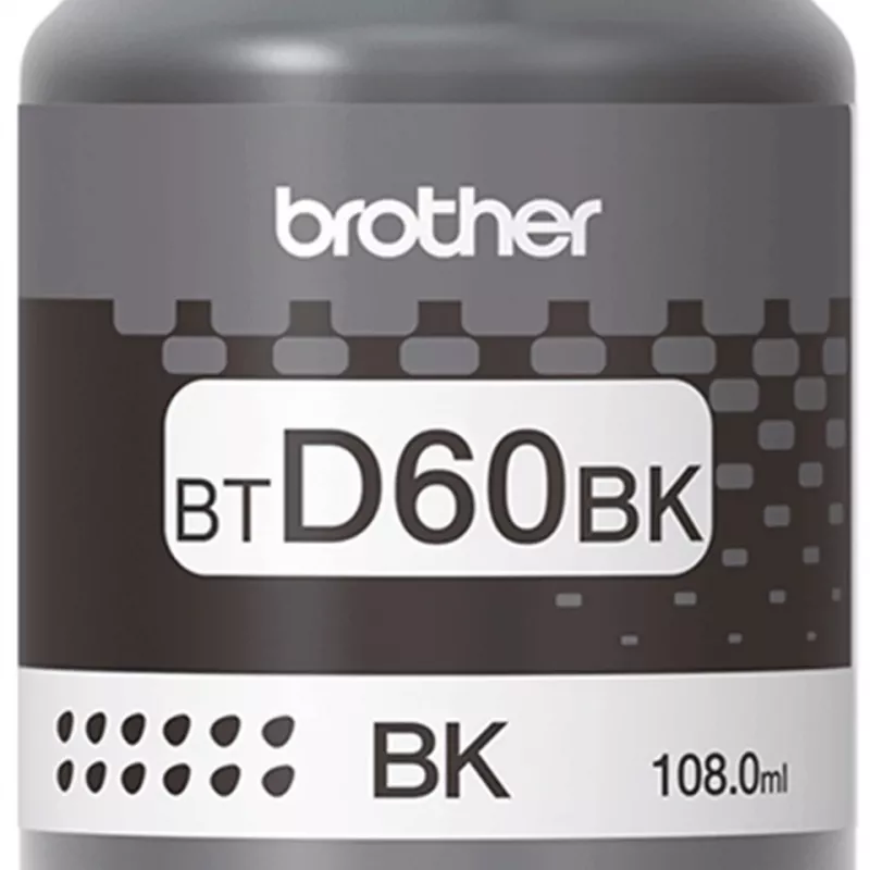 Wkład atramentowy Brother BTD60BK Oryginalny Extra (Super) High Yield Czarny