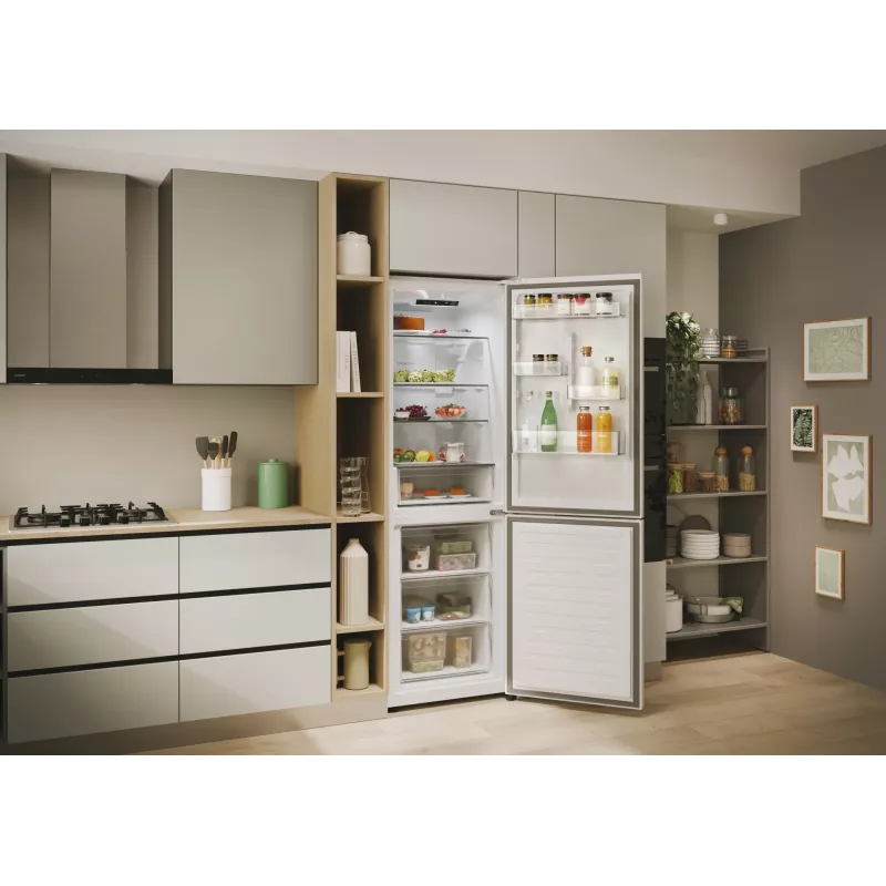 Candy Fresco CNCQ2T618EW Wolnostojąca 355 L Biała