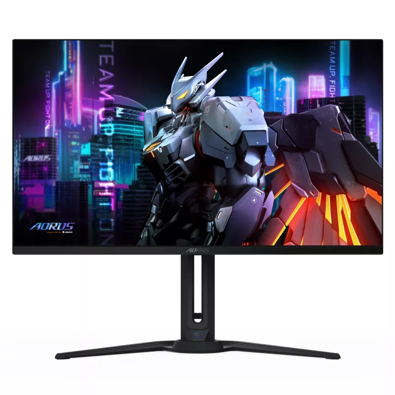 GIGABYTE AORUS FO32U2 32” monitor gamingowy OLED – 3840 x 2160 (UHD), 240 Hz, 0,03 ms, KVM, 250 cd/m², FreeSync Premium Pro, DisplayHDR True Black 400, HDMI 2.1
