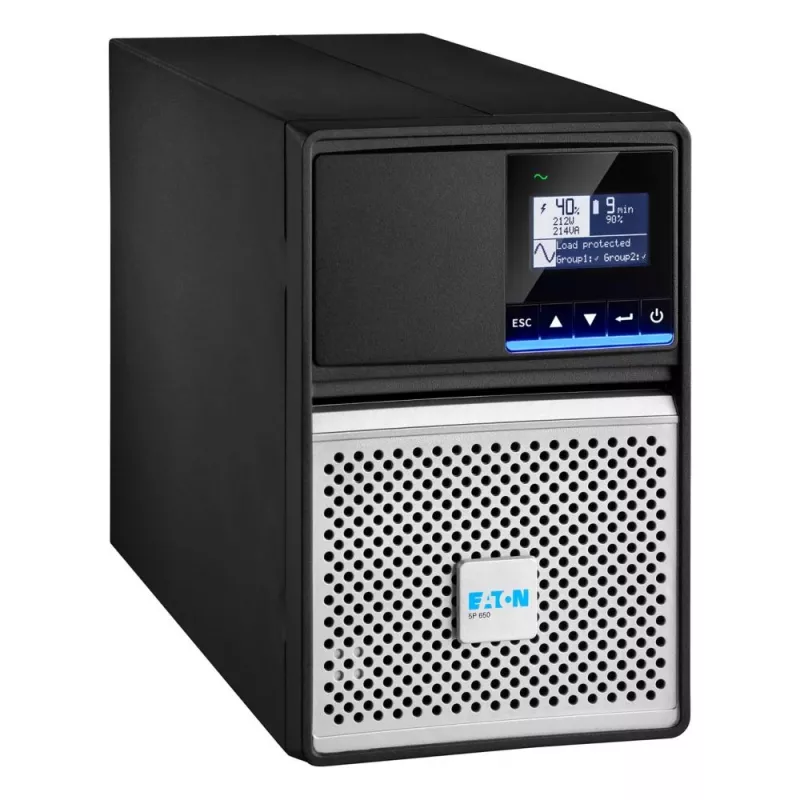 EATON CORPORATION Eaton UPS 5P Gen2 - 650VA, 520 W, Wejście: C14, Wyjścia: (4) C13, Tower