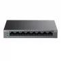 TP-Link LiteWave 8-portowy przełącznik gigabitowy do użytku na biurku z 8 portami PoE+