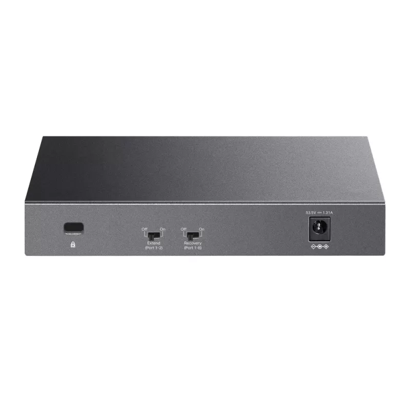 TP-Link LiteWave 8-portowy przełącznik gigabitowy do użytku na biurku z 8 portami PoE+