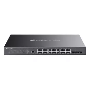 TP-Link Omada SG3428XMPP przełącznik sieciowy zarządzalny L2+ Gigabit Ethernet (10/100/1000) Power over Ethernet (PoE) 1U czarny