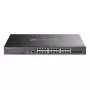 TP-Link Omada SG3428XMPP przełącznik sieciowy zarządzalny L2+ Gigabit Ethernet (10/100/1000) Power over Ethernet (PoE) 1U czarny