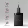 Ładowarka sieciowa Axagon ACU-PD20 1x QC3.0/AFC/FCP/PD Type-C 20 W czarna