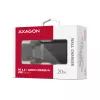 Ładowarka sieciowa Axagon ACU-PD20 1x QC3.0/AFC/FCP/PD Type-C 20 W czarna