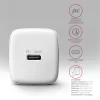 Ładowarka sieciowa Axagon ACU-PD20W 1x QC3.0/AFC/FCP/PD USB-C 20W biała